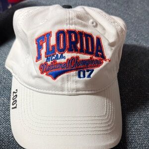 The Game White Florida 2007 NCAA National Champions Hat